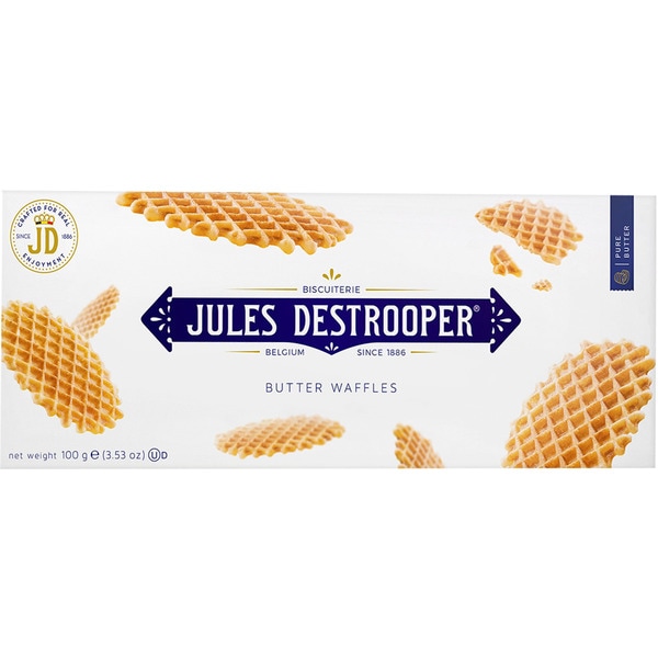 Biscoitos Waffles de Manteiga embalagem 100 g