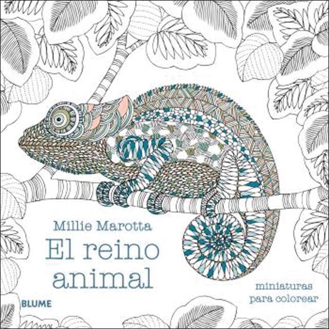 Imagem 0 de Reino animal. Miniaturas par colorear (Capa mole)