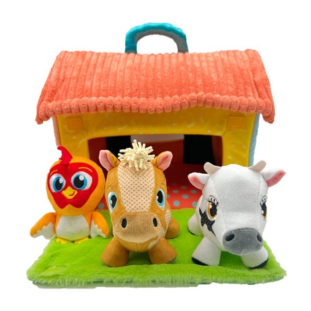 Peluche Mi Primera Granja de Zenon musical Bandai