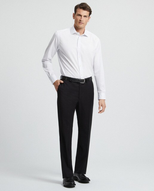 Pantalón de hombre vestir lana 100%