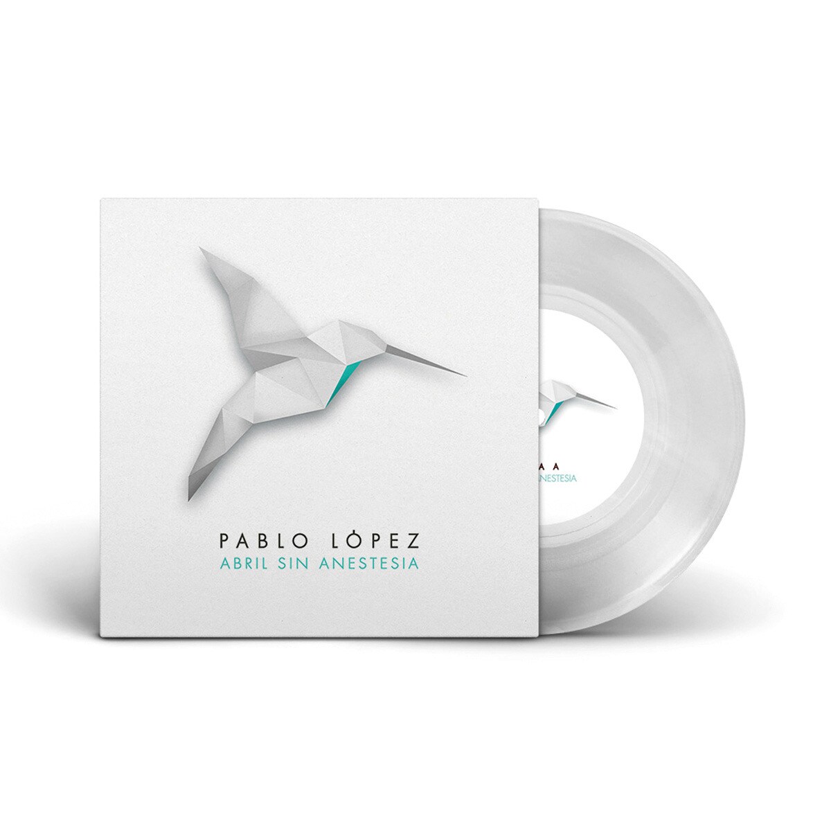 Abril sin anestesia (Edição Color) (LP-Vinil 7'') Branco-2