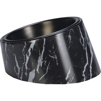 DESIGNED BY LOTTE Fressnapf für Hunde und Katzen Farbe schwarzer Marmor 1 Einheit