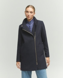 Manteau femme outlet zippé