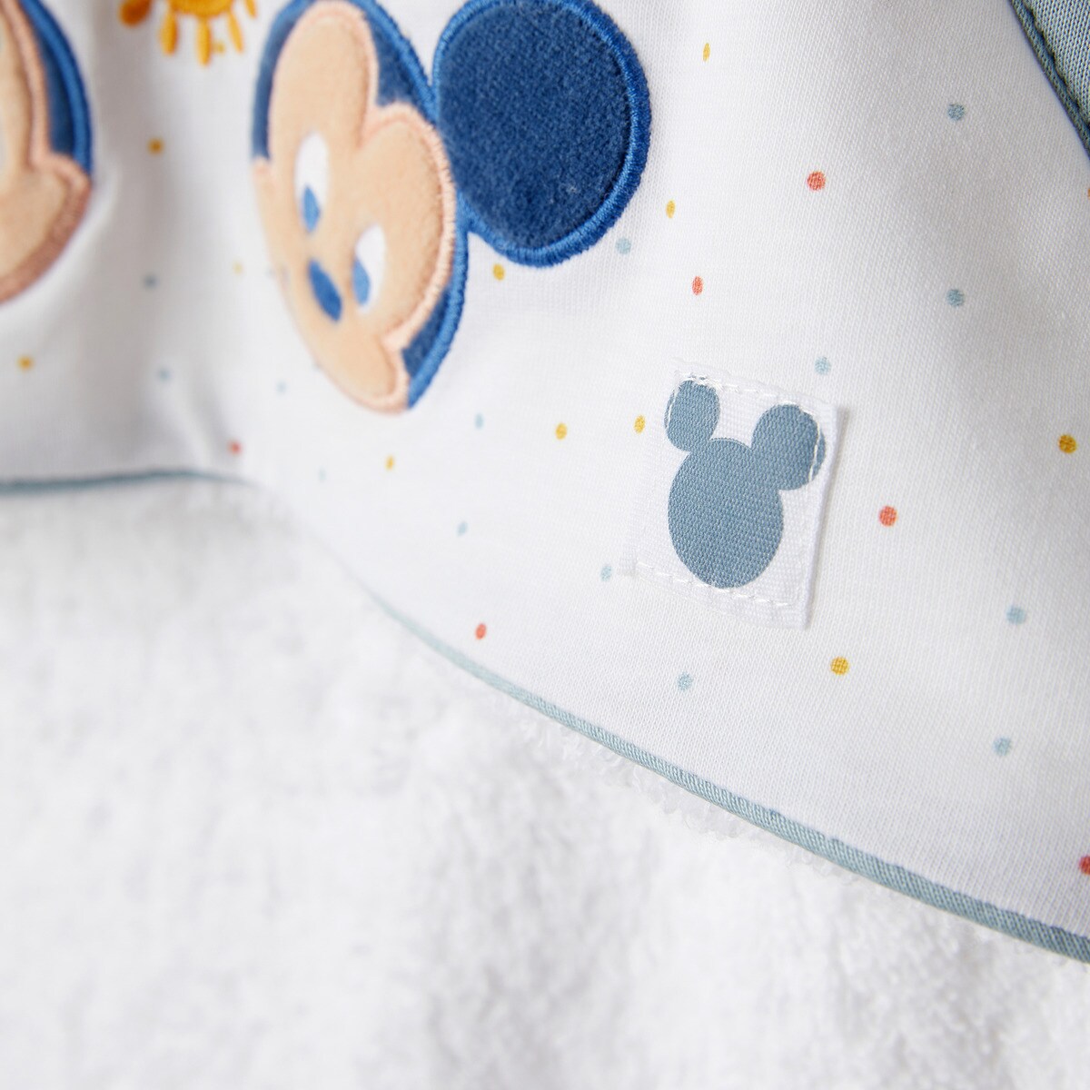 Capa de Banho Disney Baby Mickey and Minnie Bordada Multicolor-3