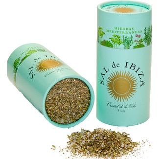 Sal de Ibiza Granito Sal de Mesa com Ervas embalagem 55 g