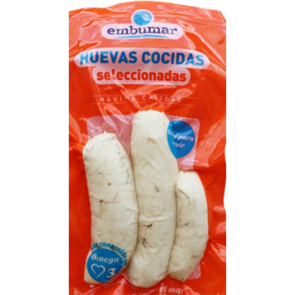 Ovas de Pescada Cozidas embalagem 200 g