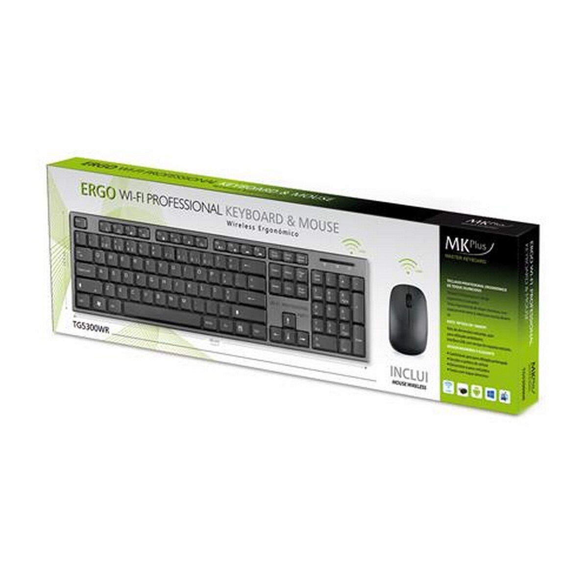 Teclado e Rato MKPlus TG5300 Wireless (PT) 2