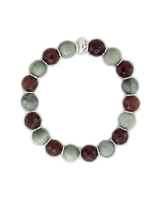 Granate & Gris Silver