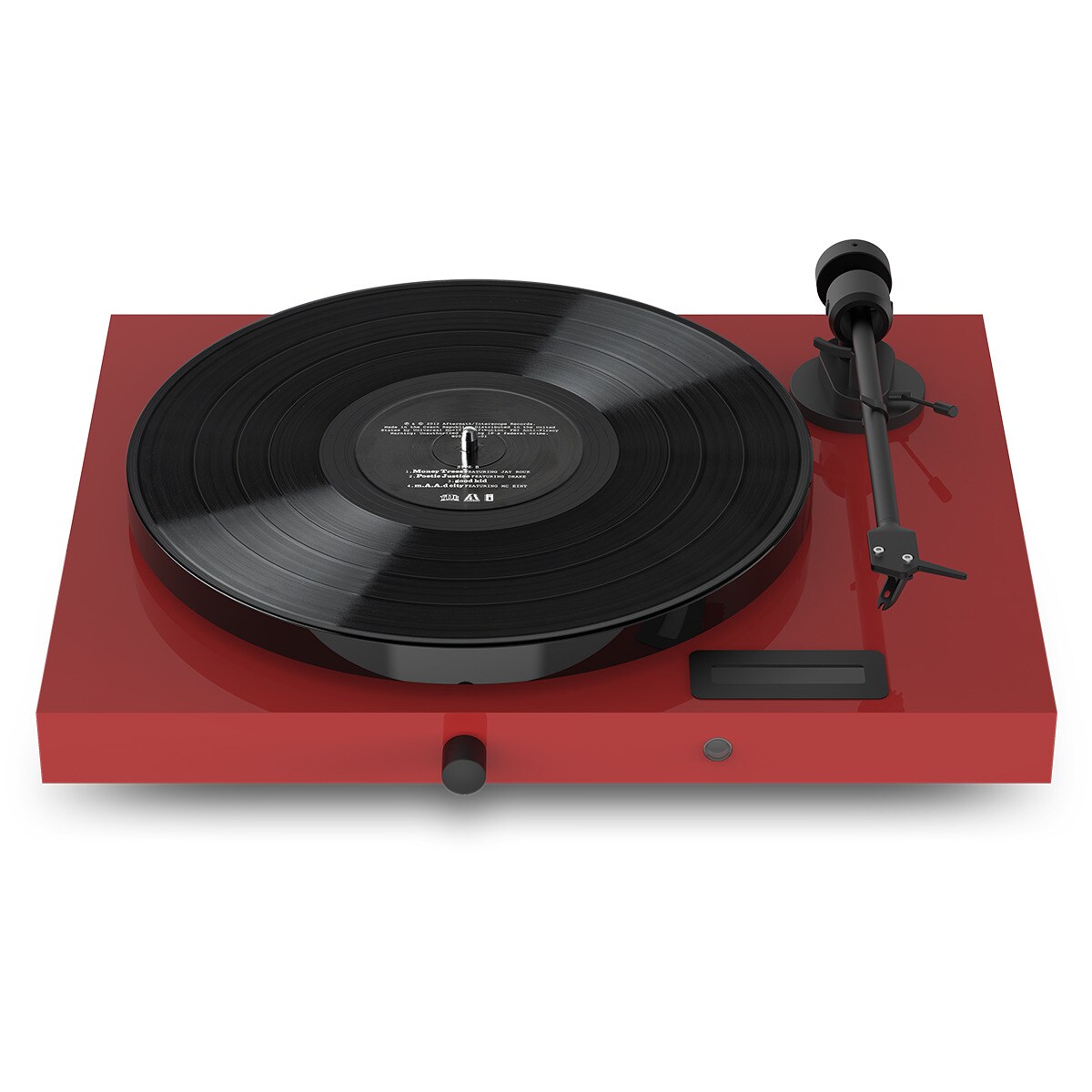 Pro-Ject - Giradiscos autoamplificado Pro-Ject Juke Box E1 rojo lacado.