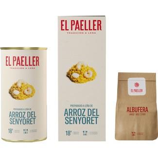 EL PAELLER paella a leña del senyoret para preparar bote 2,070 kg