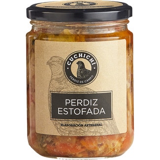 CUCHICHI perdiz de campo estofada frasco 400 g