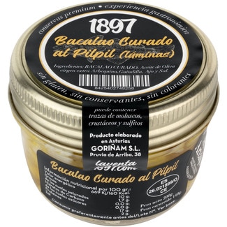 LA VENTA 1897 cured cod in pil-pil sauce jar 200 g