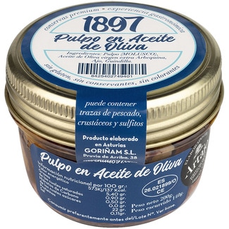 LA VENTA 1897 octopus in olive oil jar 200 g