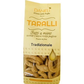 DANIELI traditional handmade taralli packet 240 g