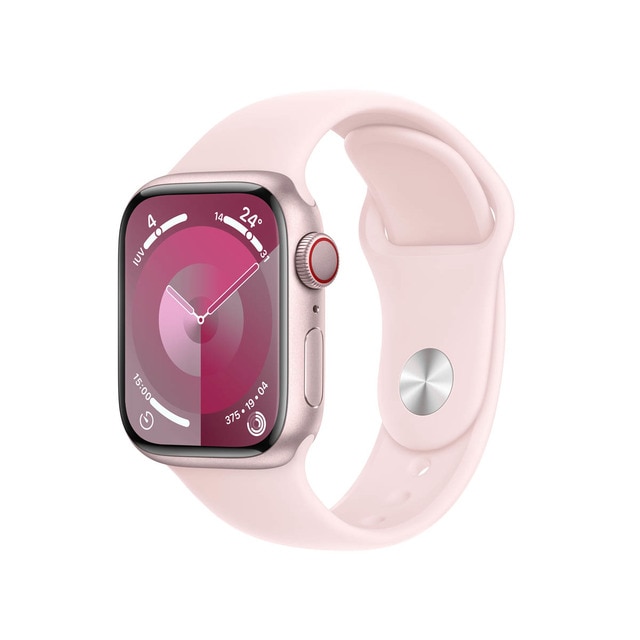 Apple Watch Series 9 GPS Cellular 41mm Aluminium pink with M L