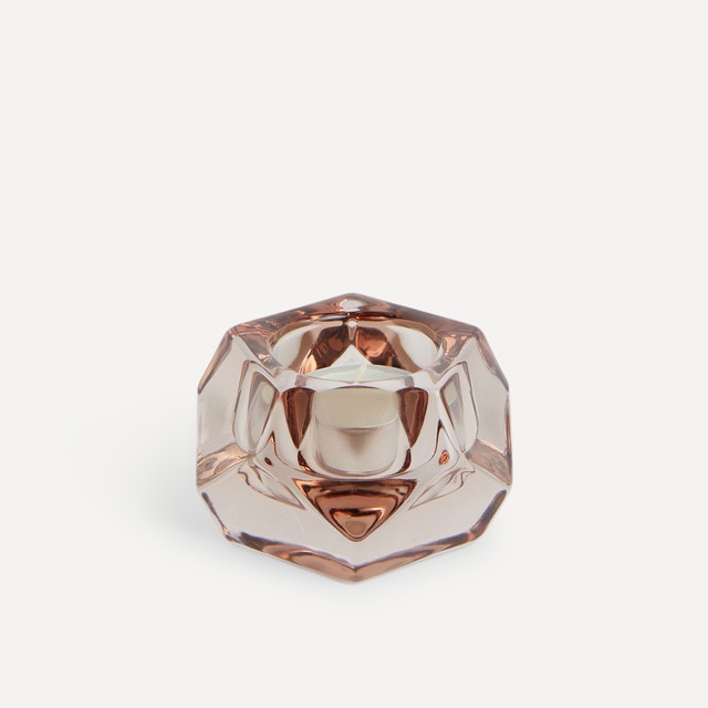 Portavelas tealight marrón Almaz El Corte Inglés