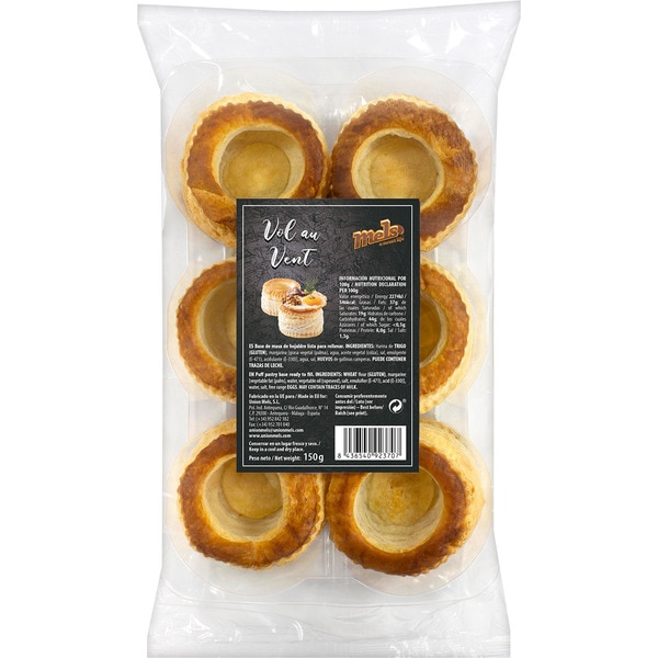 Vol-au-vent 6 Stück Schale 150 g