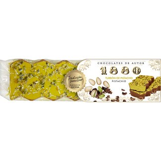 1880 Pistazien-Turrón Tafel 300 g