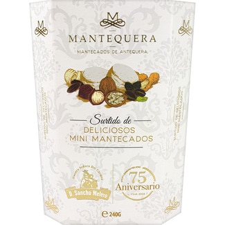 MANTEQUERA mini mantecados de Antequera surtidos estuche 240 g