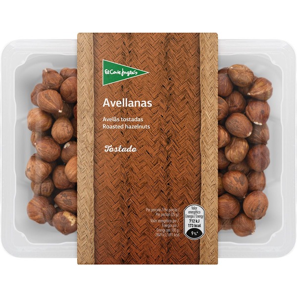 toasted hazelnuts tub 250 g