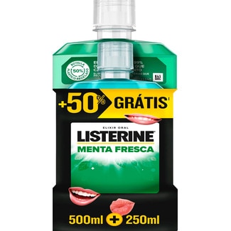 Listerine Tratamento Gengival Menta Fresca 500+250 Ml embalagem 500 ml