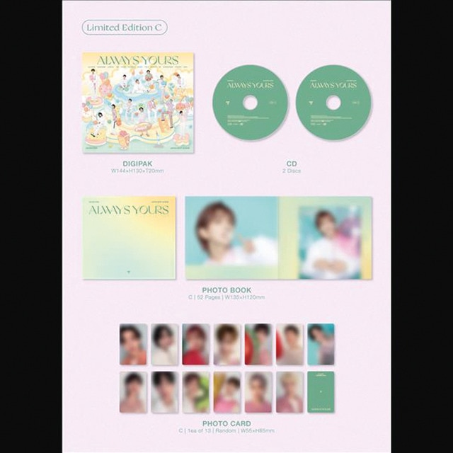Seventeen Japan Best Album Always yours Edicion Limitada C 2CD