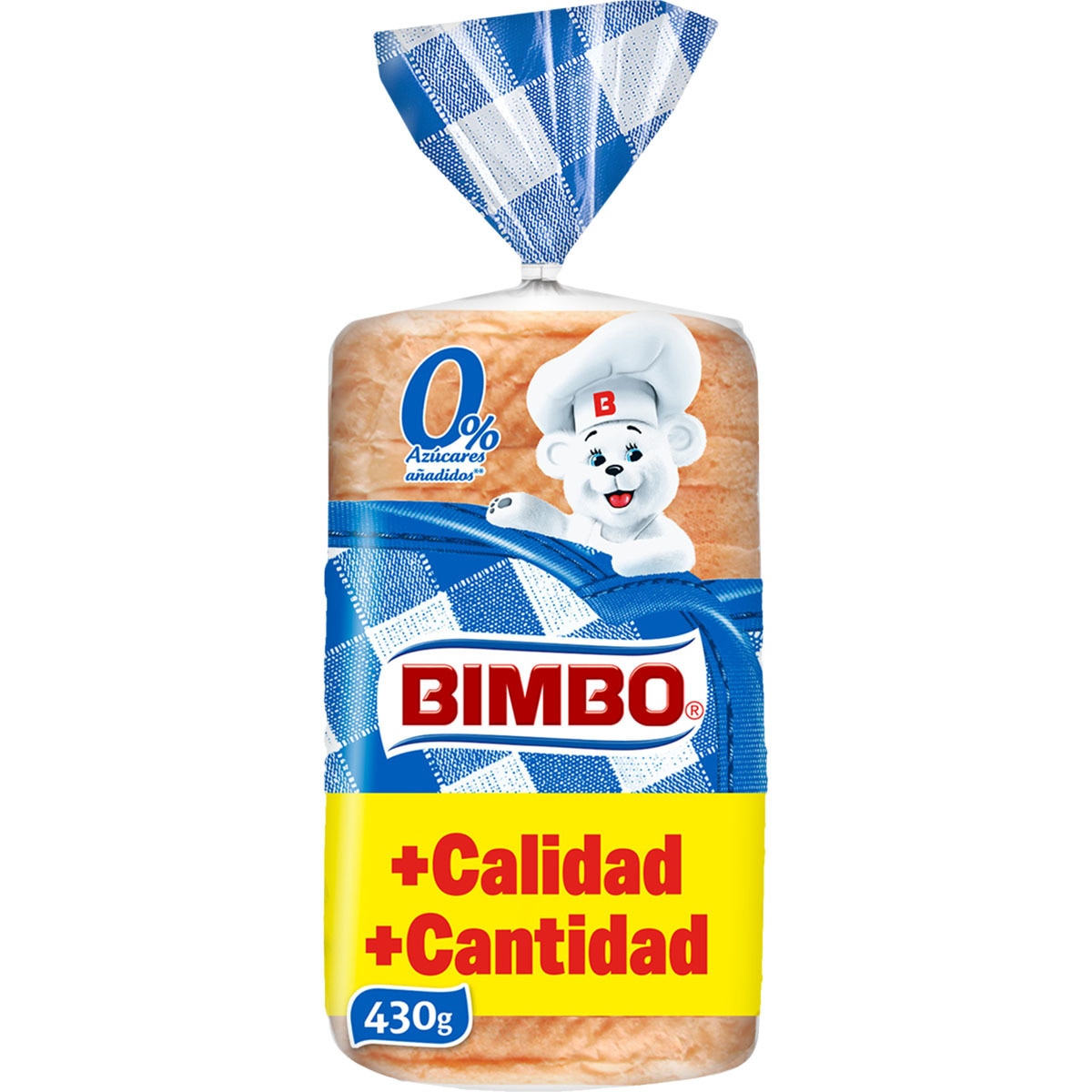 Pan De Molde Sandwich Grande Az Cares A Adidos Bolsa G Bimbo Supermercado El Corte