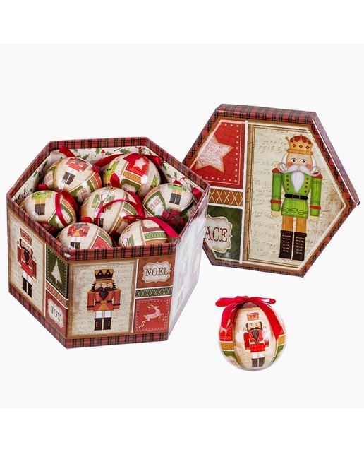 Set 14 bolas memory cascanueces 4/m