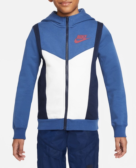Sudaderas infantil B nsw hybrid flc fz hoodie bb