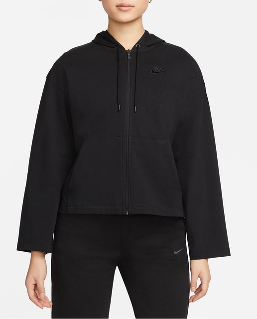 Sudadera mujer W nsw hoodie fz jrsy nfs