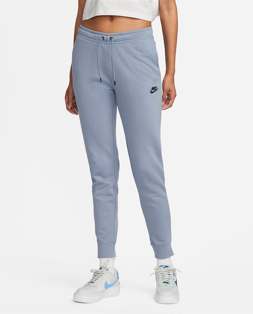 Pantalones y mallas mujer W nsw essntl pant reg flc mr