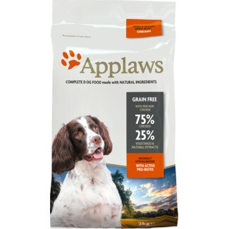 Applaws Alimento Seco para Cão S/M sabor Galinha embalagem 2 kg