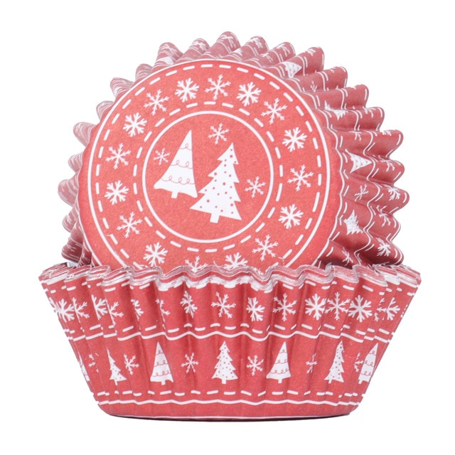 Set 30 cápsulas Navidad rojo PME
