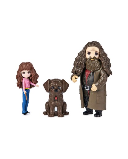 Pack doble Hermione Granger & Hagrid Universo Harry Potter Wizarding World