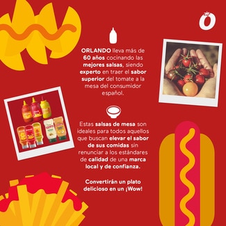 Ketchup barril 300 g - Orlando