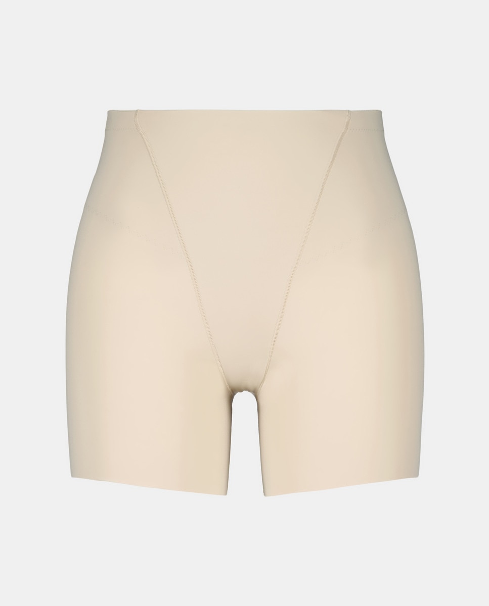 Culotte de Controlo com Corte Laser Bege-3