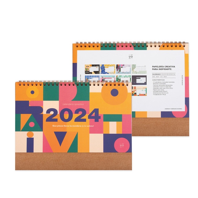 Calendario UO Energía Opositiva sobremesa 2024