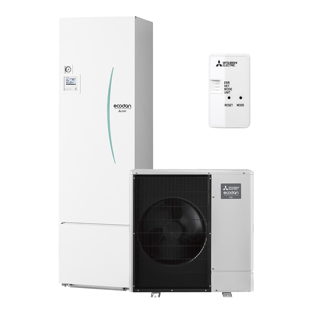 Mitsubishi Electric – Kit de Aerotermia Mitsubishi Electric con acumulación de ACS, 300 litros – KIT PUZ- WM140VAA. ..