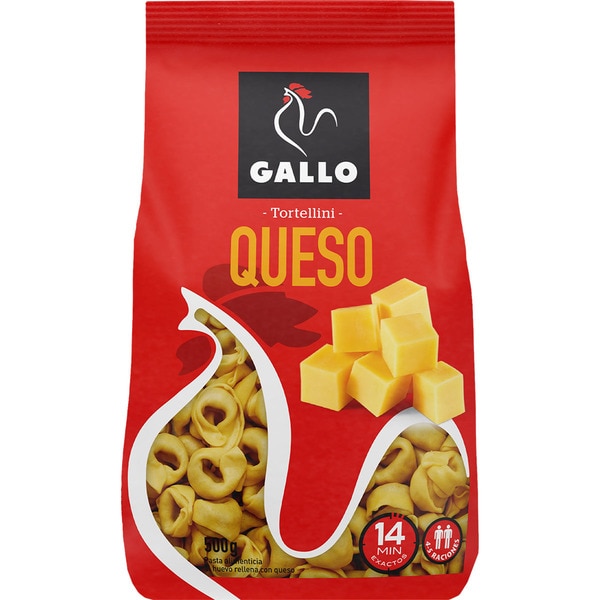 Cheese filled tortellini bag 500 g