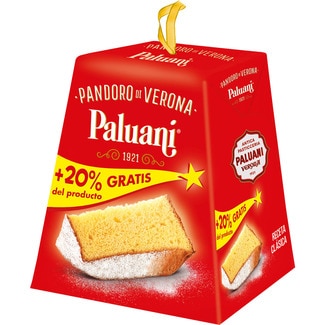 PALUANI Il Pandoro di Verona classic case 750 g + 20% free