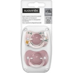 Schnuller mit physiologischem Silikonsauger + 18 Monate 2 Einheiten verschiedene Modelle