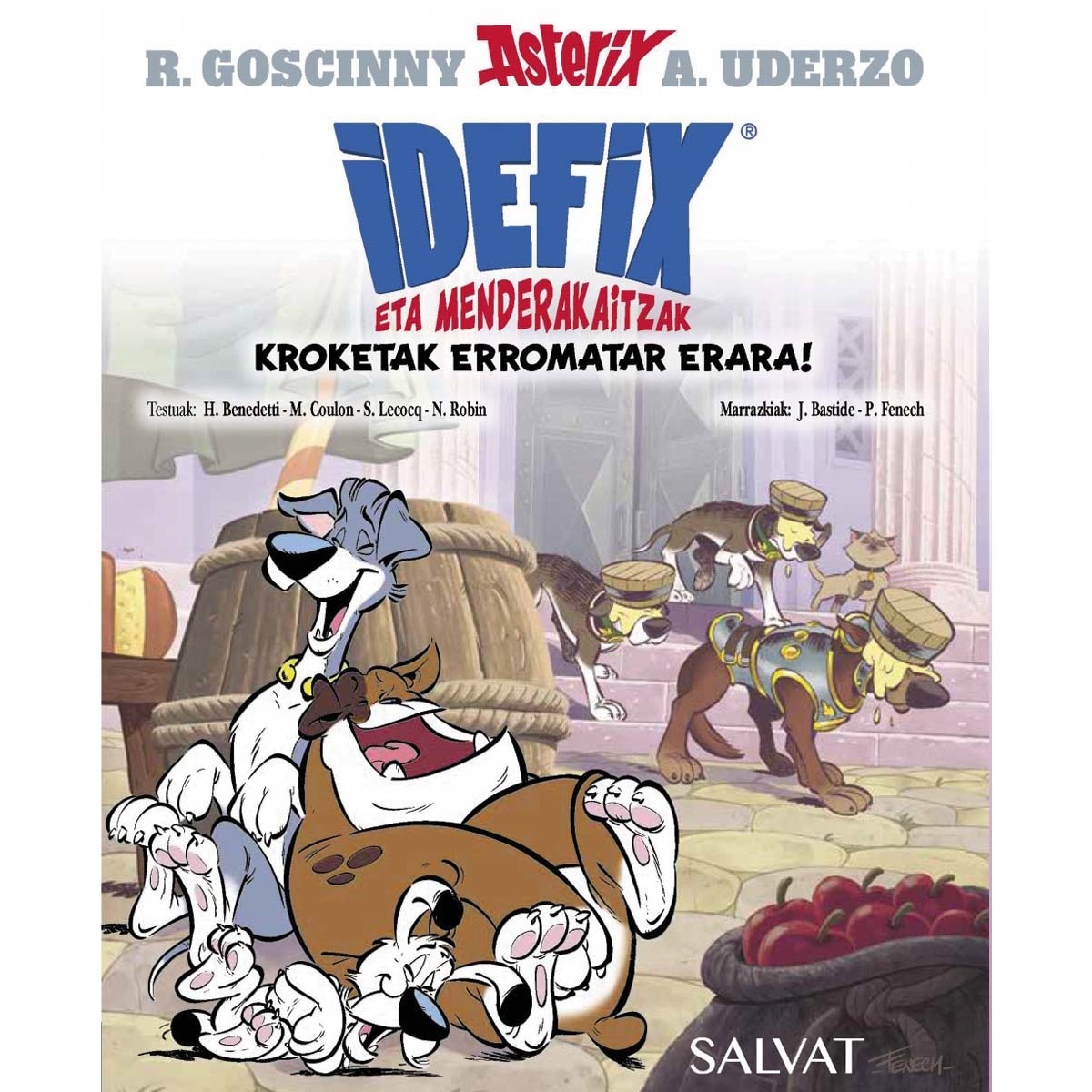 Imagem 0 de Idefix eta menderakaitzak, 2. Kroketak erromatar erara! (Capa mole com abas)