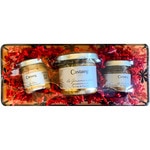 block of duck foie gras, foie gras duck paté and fig chutney tray 127 g