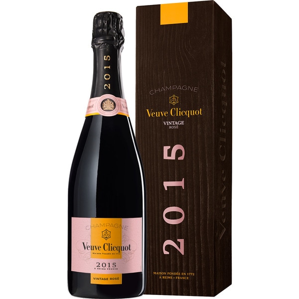 Vintage rosé champagne Estuche botella 75 cl