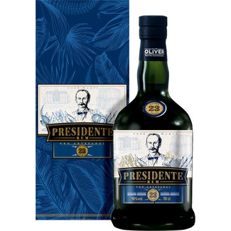 PRESIDENTE MARTI ron artesanal 23 años botella 70 cl
