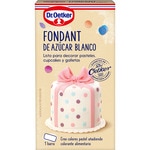 Weißes Zuckerfondant Karton 250 g