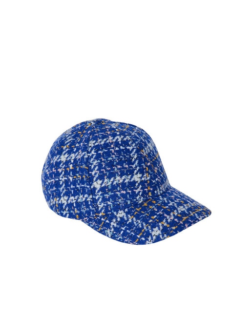 Gorra de tweed de lana