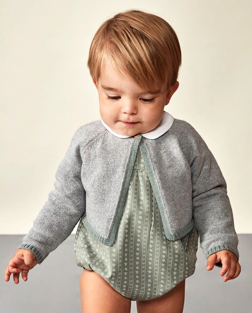 Jacket with contrast piping · Children's fashion · El Corte Inglés