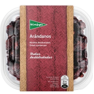 EL CORTE INGLES arándanos deshidratados tarrina 300 g