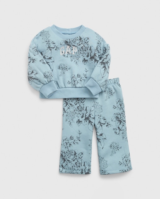 Conjunto de bebé niña dos piezas deportivo